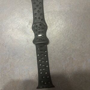 Black Paw Print Watch Band